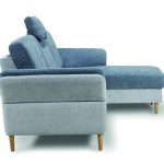 Sori minimalista foravilágú L alakú kanapé